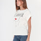 T-shirt with pattern Amour