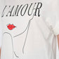 T-shirt with pattern Amour