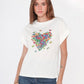 T-shirt with heart