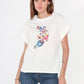 T-shirt with butterfly