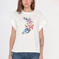 T-shirt with butterfly