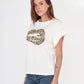 T-shirt with panter lips