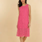 Lace dress pink