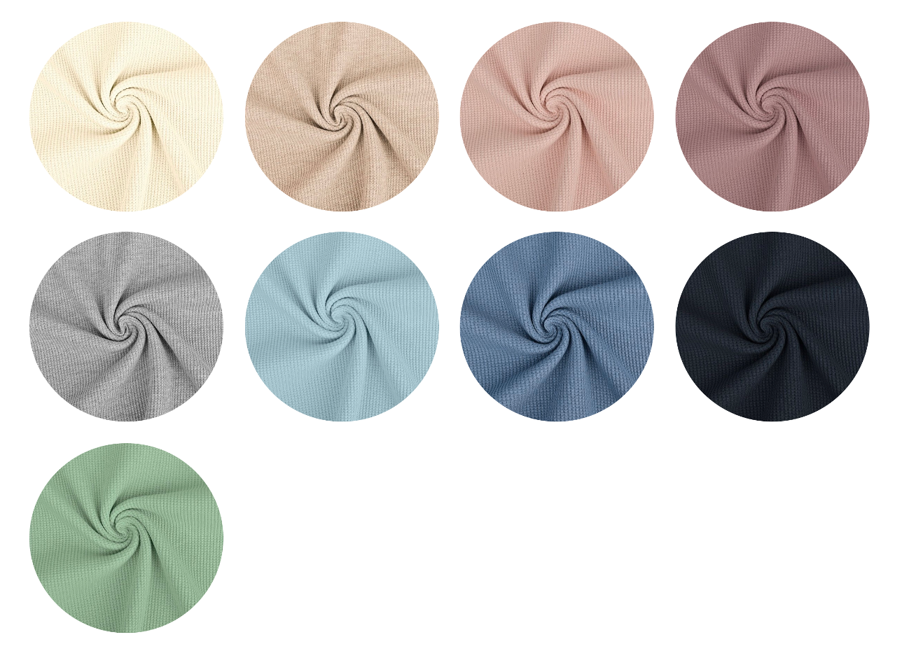 Mix and Match winterdeken jersey wafel