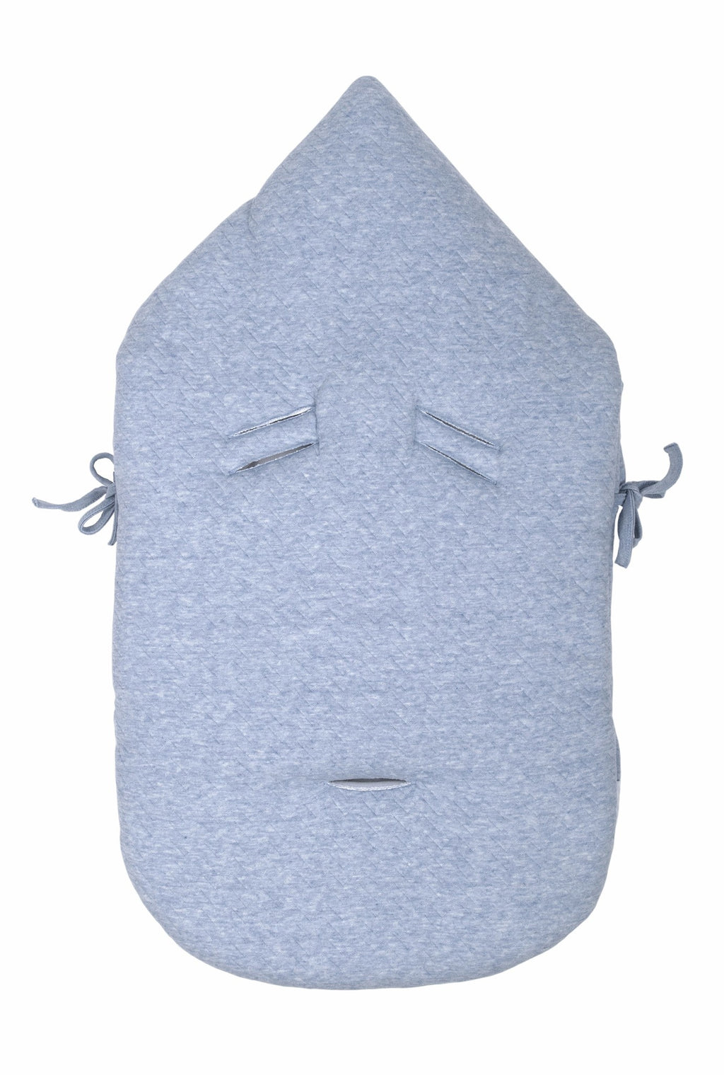 Voetenzak Chevron Denim Blue