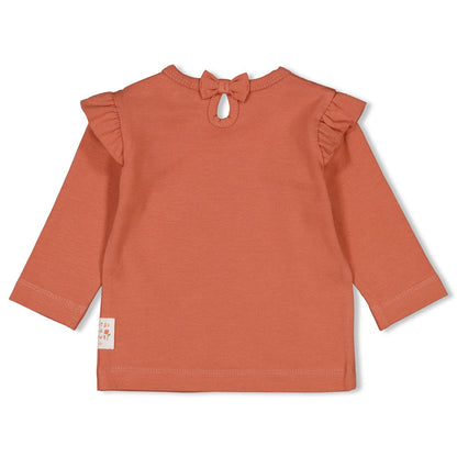 Longsleeve ruches - Sending Love