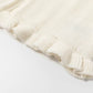 Crema Knit kort vest voor