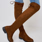 Boots high Camel