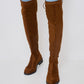 Boots high Camel