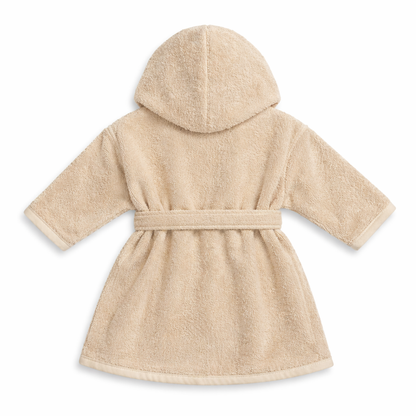 Baby badjas met naam | Gepersonaliseerde | Warm sand