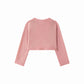 Roze gilet open