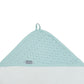 Bathcape 75x75cm Waffel jade