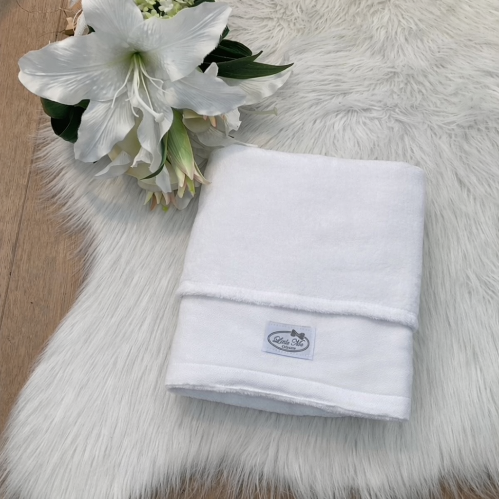 Soft Suéde Winterdekentje met naam | Gepersonaliseerde | Soft Cloud