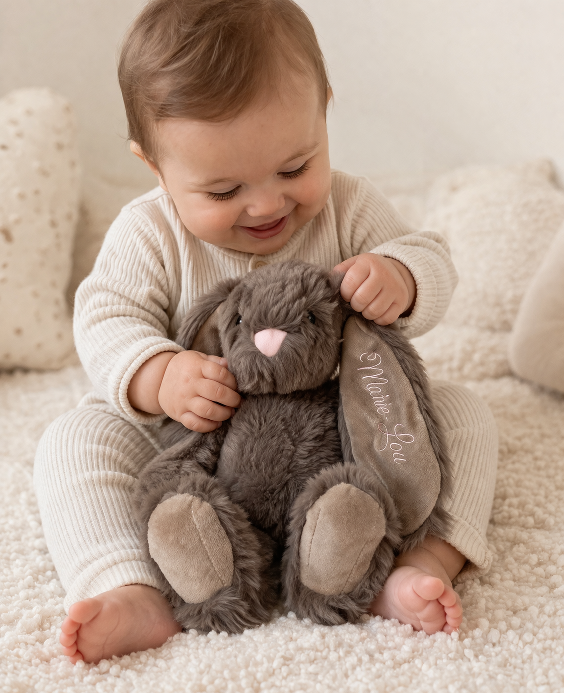 Coco Bunny met naam | Gepersonaliseerde