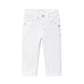 Witte jeans met 5 zakken