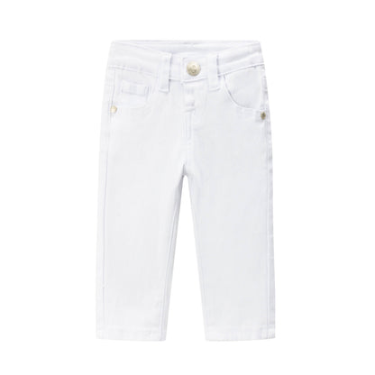 Witte jeans met 5 zakken