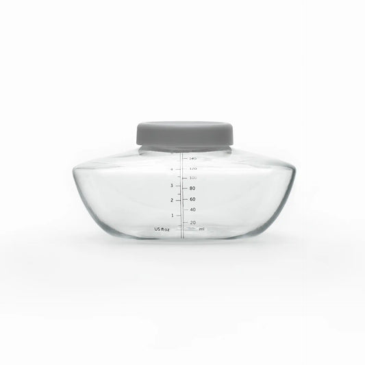 Elvie Pump - Moedermelk bewaarflessen met deksel voor Elvie pump - BPA-vrij - 150ml - 3 stuks