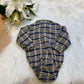 Body hemd beige/blauw