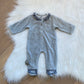 Pyjama Dors bien filles gris