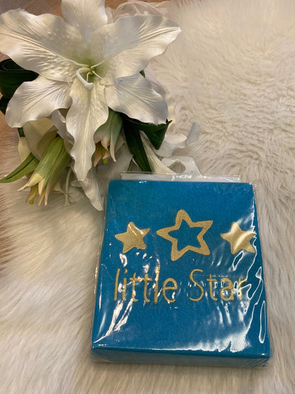 Verzorgingshoes turqouise Little star