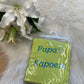 Verzorgingshoes groen papa’s kapoen!