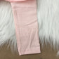 Legging met rokje lichtroze/wit