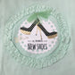 T-shirt Lovely Little lady all you need is new shoes munt