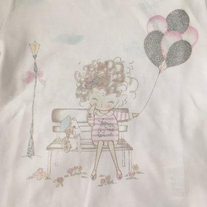 Little girl balloon