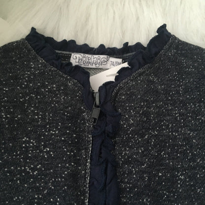 Babyjasje black pockets navy