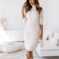 Sweater dress Cable