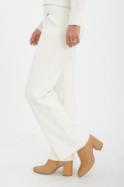 Casual Pants gebroken wit