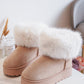 Boots Fluffy beige