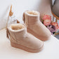 Boots Franges beige