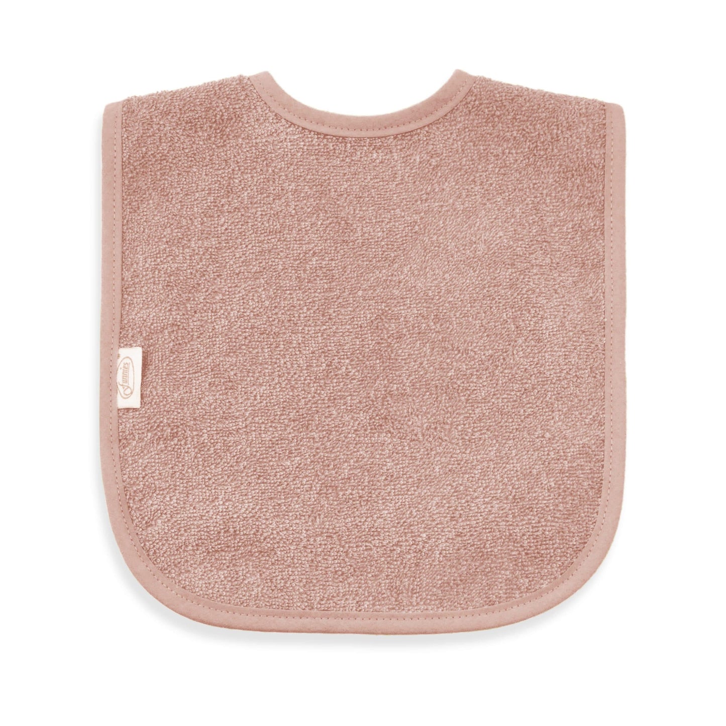 Slab met naam | Gepersonaliseerde baby slab katoen | Vintage Rose