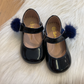 Ballerina pompom navy