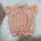 Blouse met strik Peach