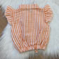 Blouse met strik Peach