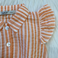 Blouse met strik Peach