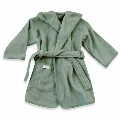 Baby badjas met naam | Gepersonaliseerde | Forest Moss
