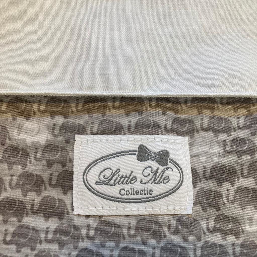 Laken Olifantjes grijs (75x100cm)