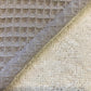 Babycape Wafel grijs/wit