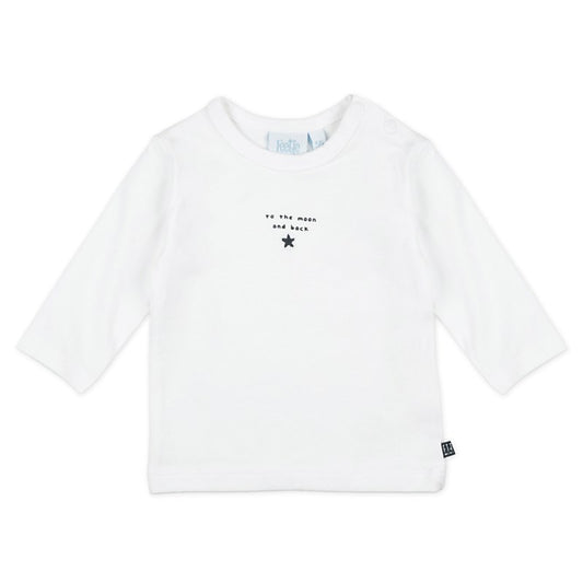 Longsleeve To The Moon - Mini Person wit
