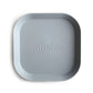 Square Dinnerware Plates, Set of 2 cloud