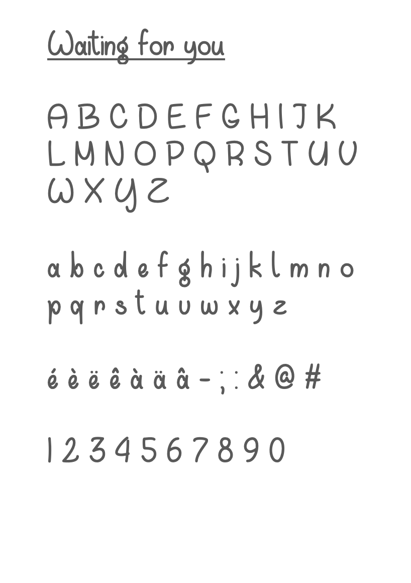 Stap 1 Lettertypes