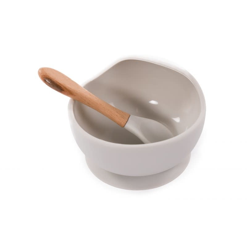 B-Suction Bowl Silicone & Spoon