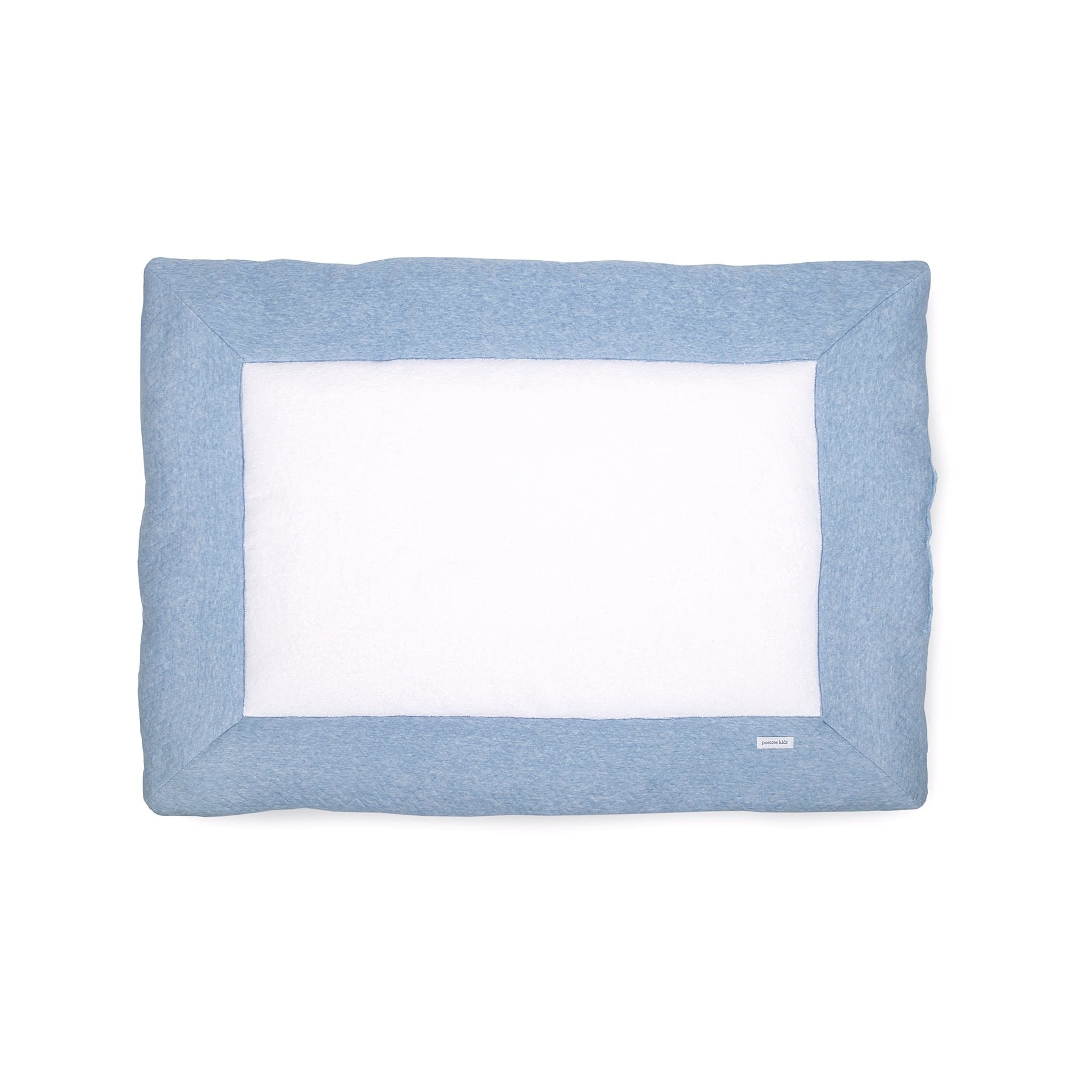 Boxkleed Chevron blauw