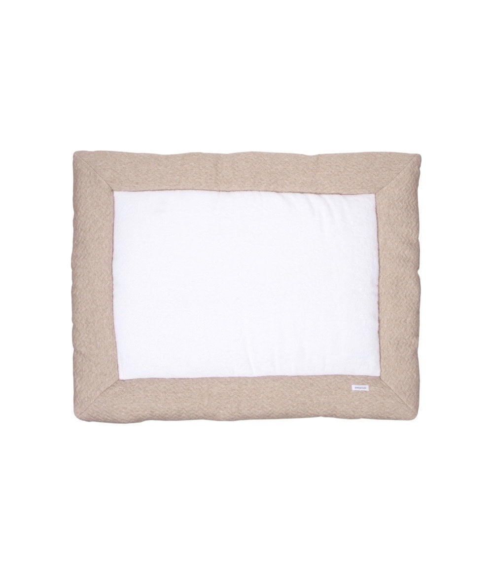 Boxkleed Chevron beige