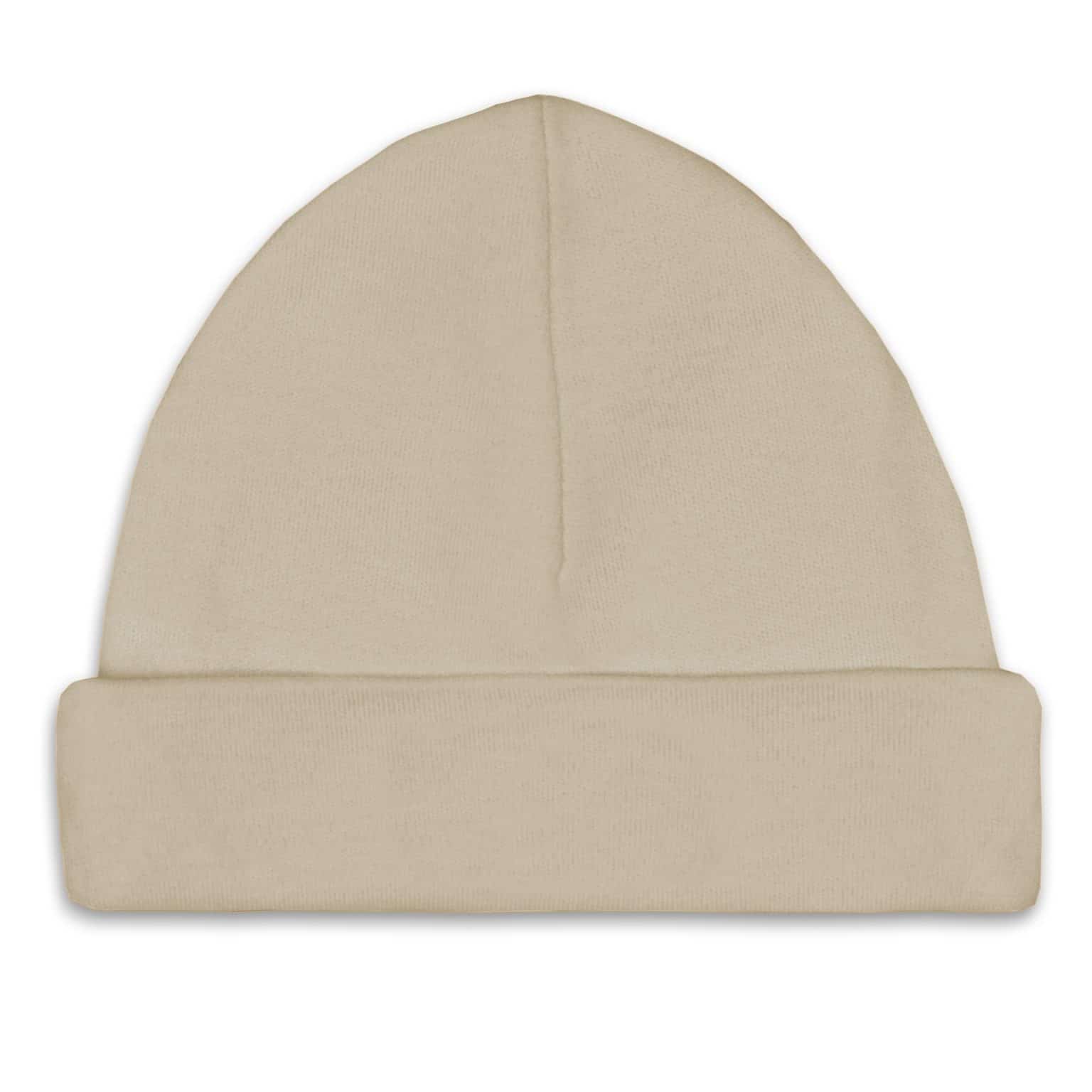 Eerste babymutsje beige