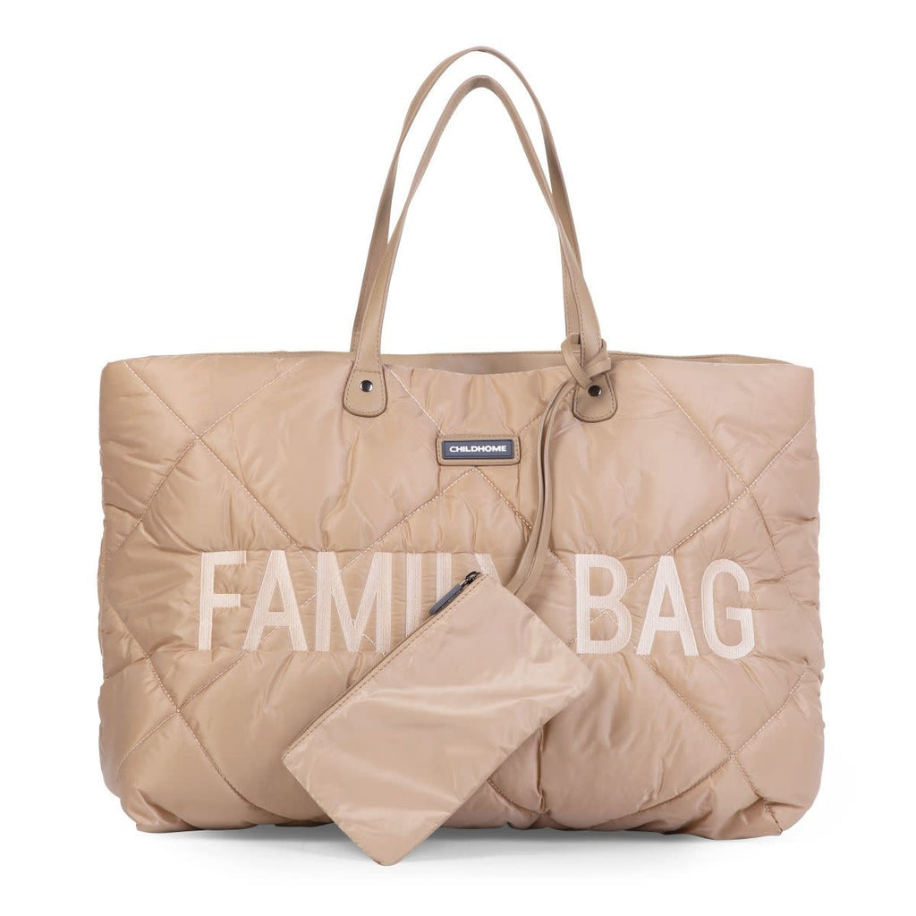 Family Bag Verzorgingstas - Gewatteerd - Beige