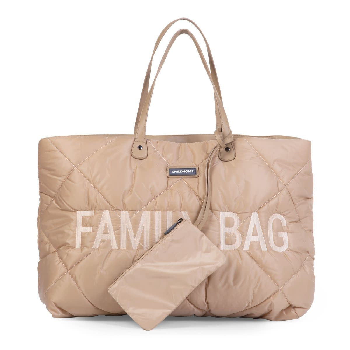 Family Bag Verzorgingstas - Gewatteerd - Beige